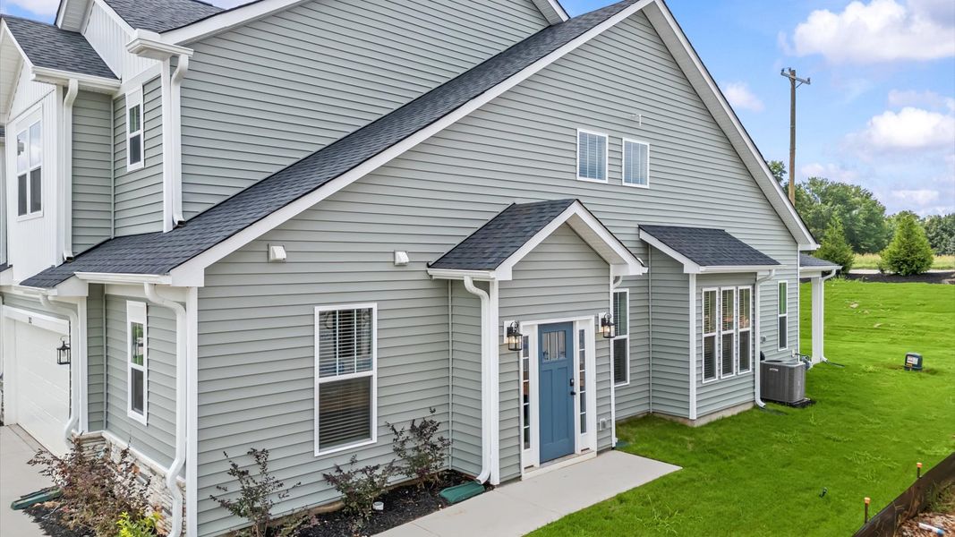 Tasteful open-concept layout in a prime two-story home by DRB Homes in desirable Anderson, SC