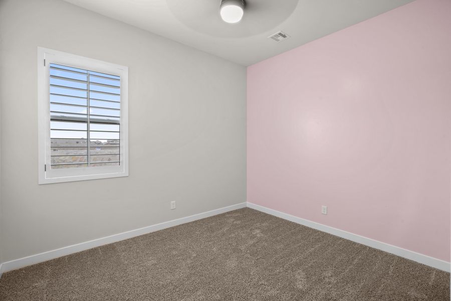 Representative unfurnished interior of a home built from the Pebble Beach- II by LEH. Homes in Verdancia, El Paso (Image 46).