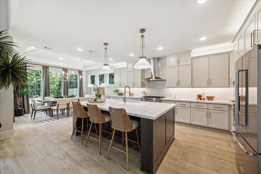 Representative furnished interior of a home built from the The Collins by Westin Homes in Flora, Hutto (Image 9).