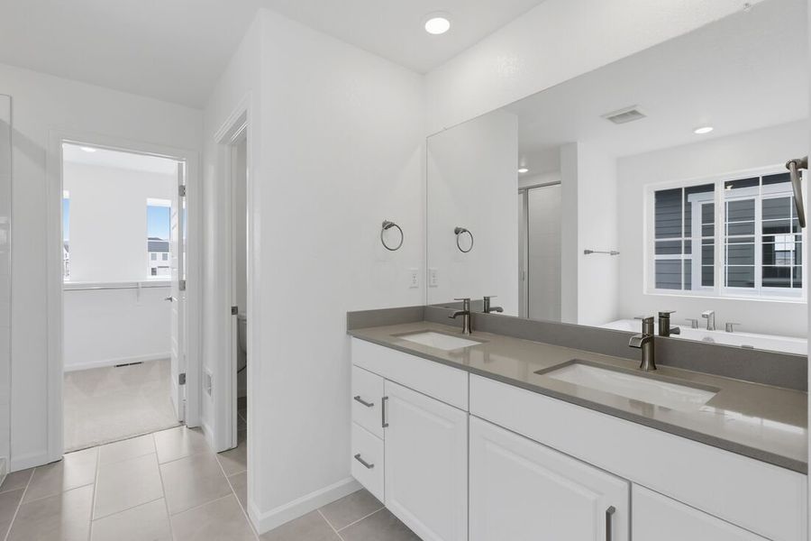 Furnished interior view inside a new home in Sterling Ranch Ascent Village, Littleton (Image 11).
