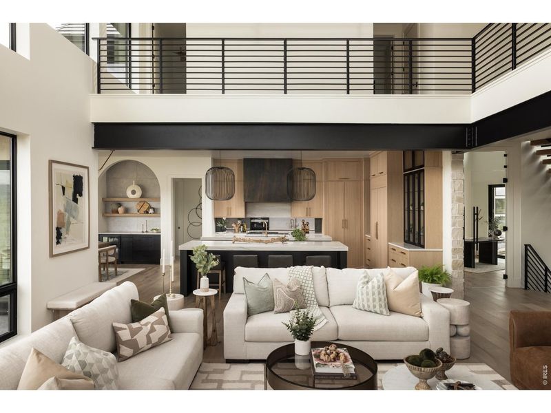 Furnished interior view inside a new home in , Berthoud (Image 25).