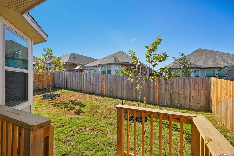 Exterior details and patio area of a home in Arcadia Ridge - Premier Series, San Antonio (Image 24). Exterior details and patio area of a home in Arcadia Ridge - Premier Series, San Antonio (Image 24).