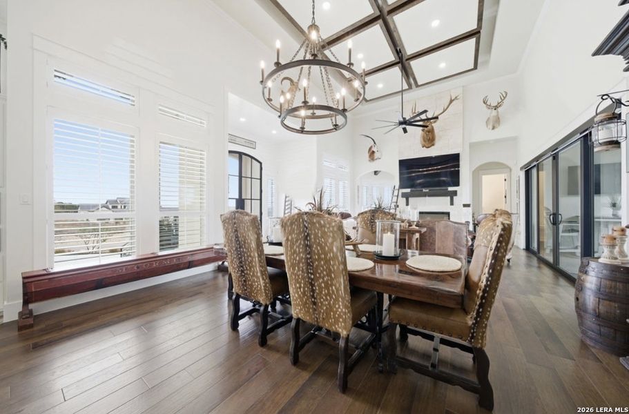 Furnished interior view inside a new home in , New Braunfels (Image 19).