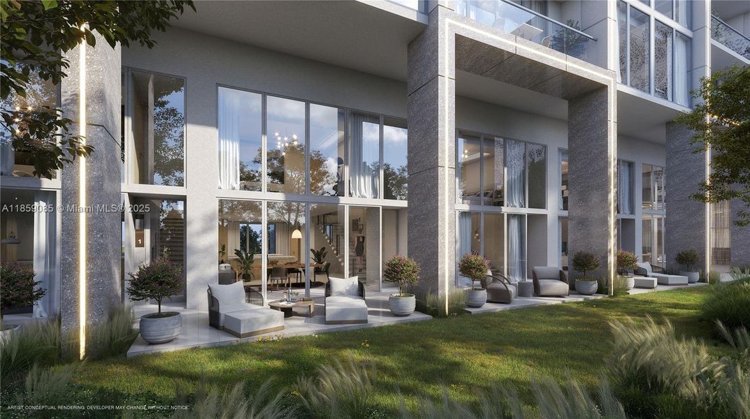 Front exterior of a new home in , Fort Lauderdale, FL, highlighting curb appeal (Image 7).