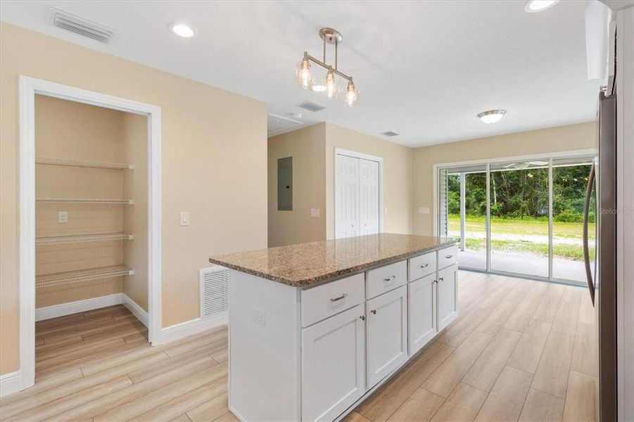 Furnished interior view inside a new home in , Bushnell (Image 9).