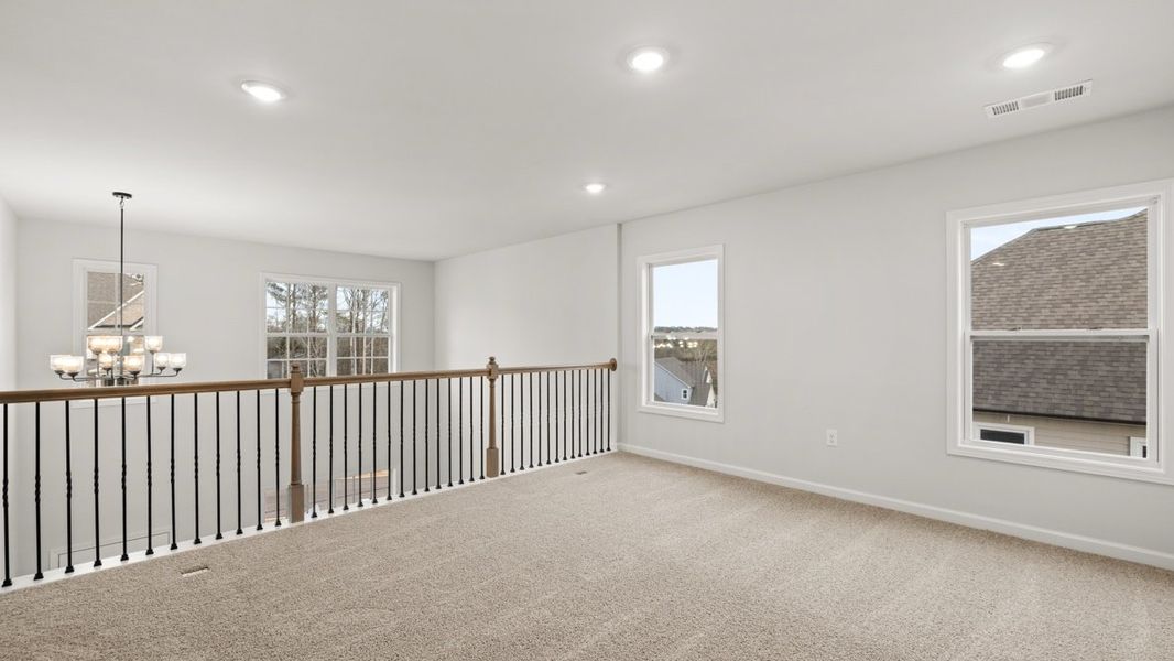 Spacious, unfurnished interior of a new home in Thalley Creek Estates, Cumming (Image 23). Spacious, unfurnished interior of a new home in Thalley Creek Estates, Cumming (Image 23).