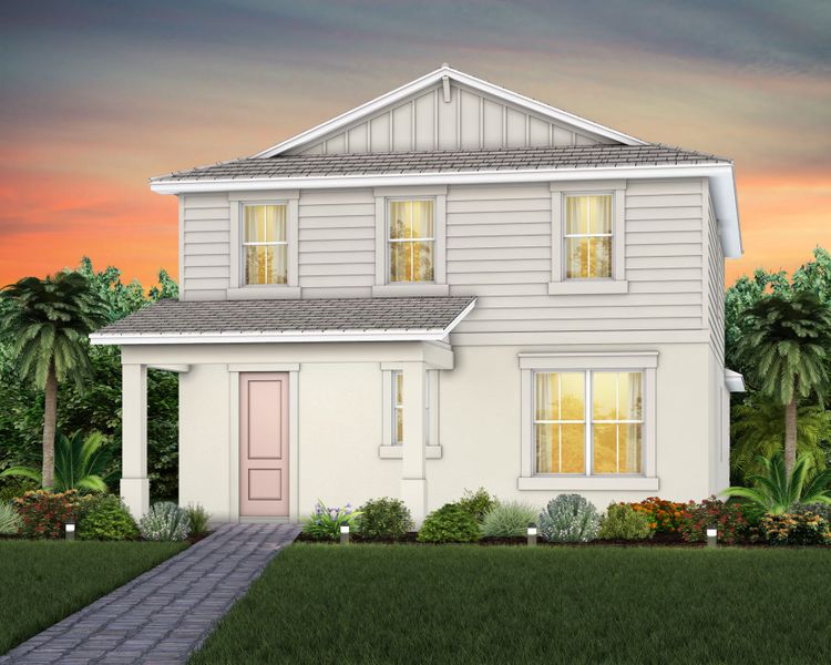 Representative exterior photo of a completed home built from the Mabel II by Pulte Homes in SeaFlower, Bradenton, FL (Image 32). Representative exterior photo of a completed home built from the Mabel II by Pulte Homes in SeaFlower, Bradenton, FL (Image 32).