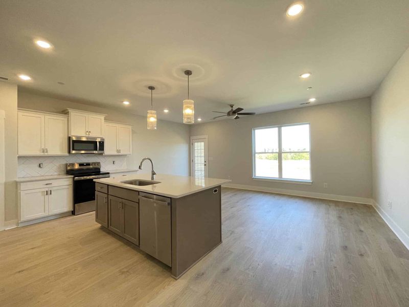 Furnished interior view inside a new home in The Grove at Kennesaw Farms, Gallatin (Image 3).