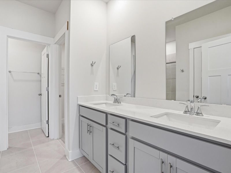 Furnished interior view inside a new home in Ashby Woods, Boiling Springs (Image 5).