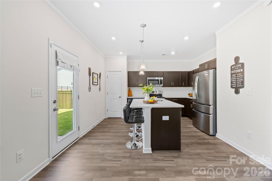 Furnished interior view inside a new home in Orchard Creek, Charlotte (Image 10).