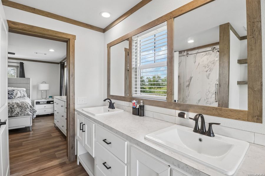 Furnished interior view inside a new home in , Jourdanton (Image 11).