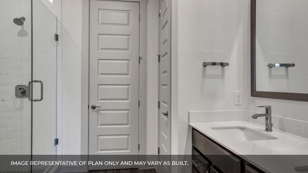 Furnished interior view inside a new home in Rosenbusch Ranch, Leander (Image 8). Furnished interior view inside a new home in Rosenbusch Ranch, Leander (Image 8).