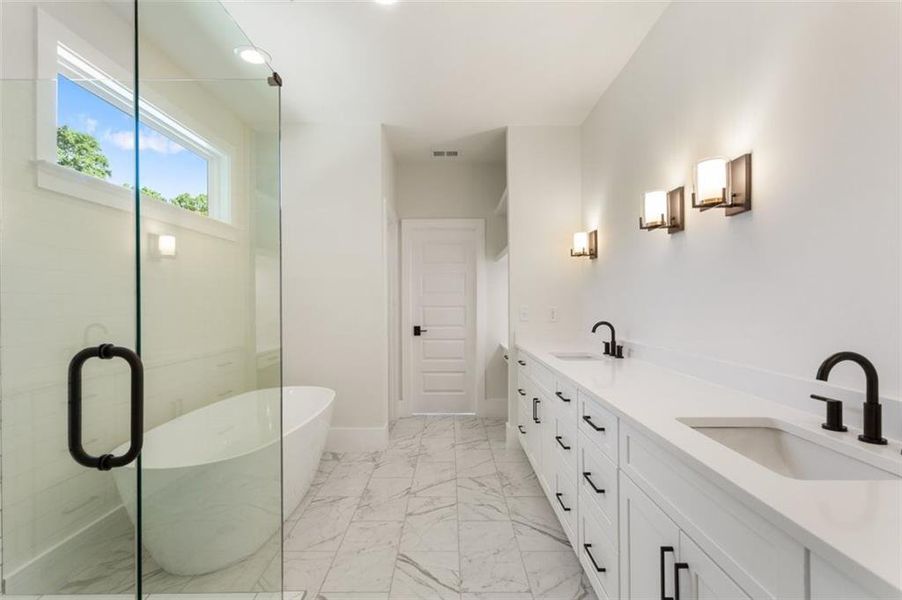 Furnished interior view inside a new home in , Smyrna (Image 10).