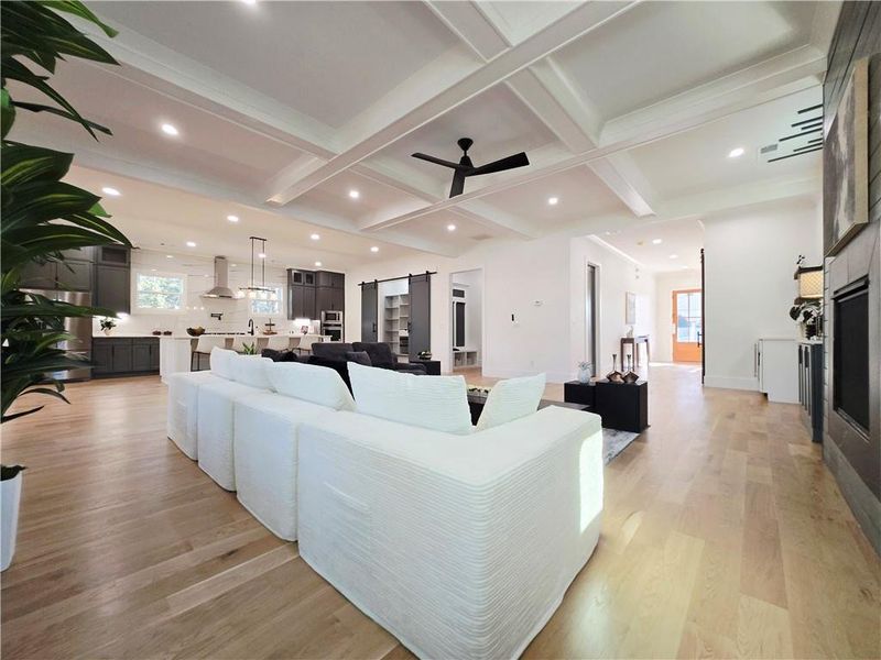 Furnished interior view inside a new home in , Atlanta (Image 14). Furnished interior view inside a new home in , Atlanta (Image 14).