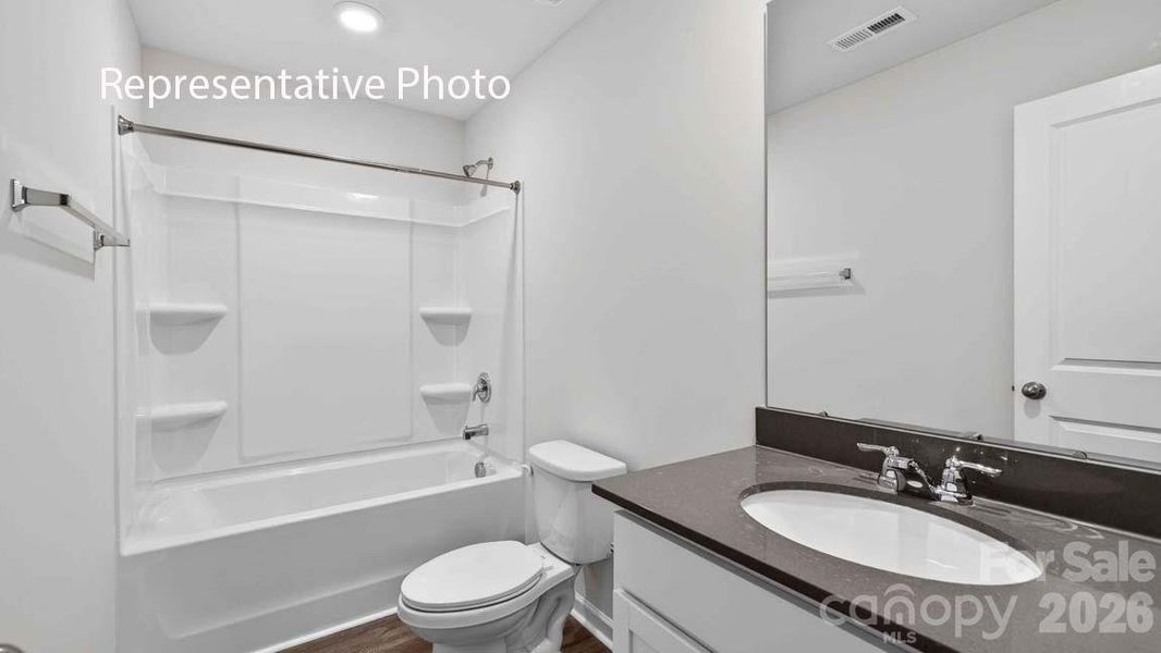 Furnished interior view inside a new home in Wallace Springs, Statesville (Image 16).