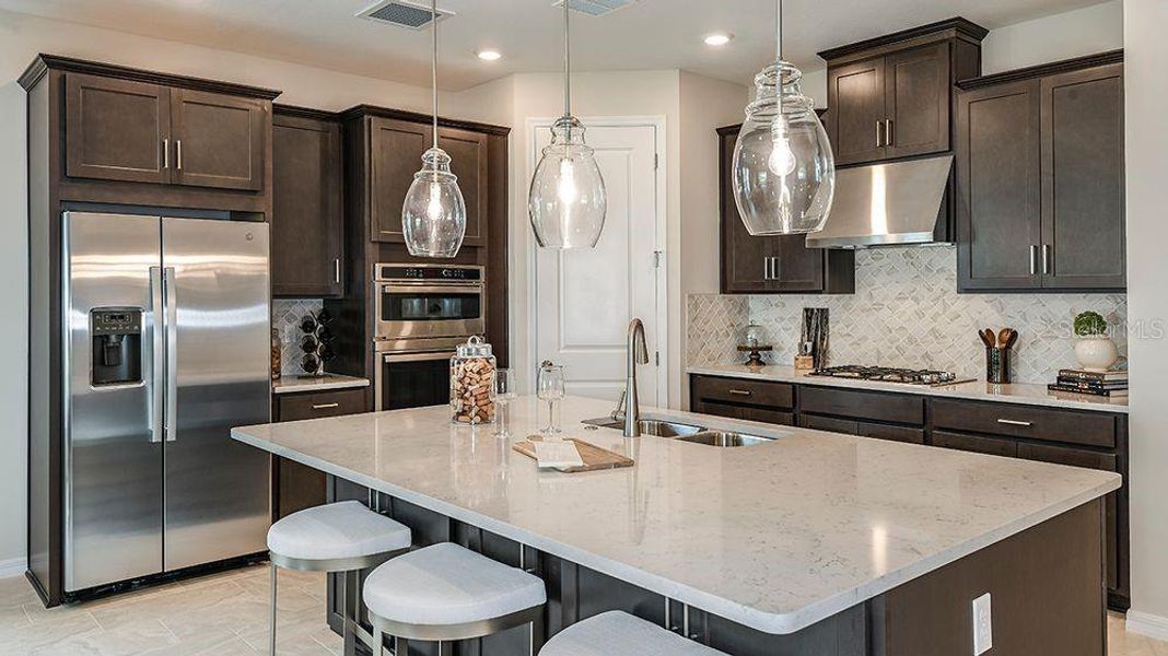 Furnished interior view inside a new home in Tiburon, Nokomis (Image 6).