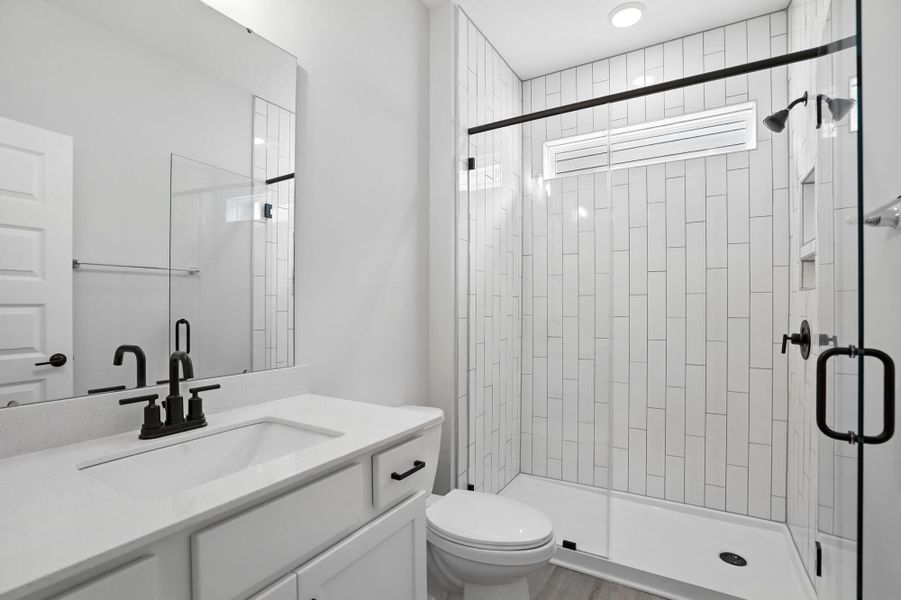 Furnished interior view inside a new home in Villas at Prestwick, Mooresville (Image 12).