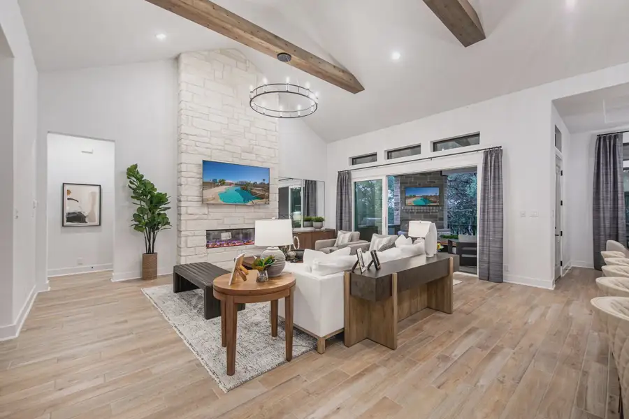 Representative furnished interior of a home built from the Raven by Chesmar Homes in Regency Ranch, Marion (Image 7).