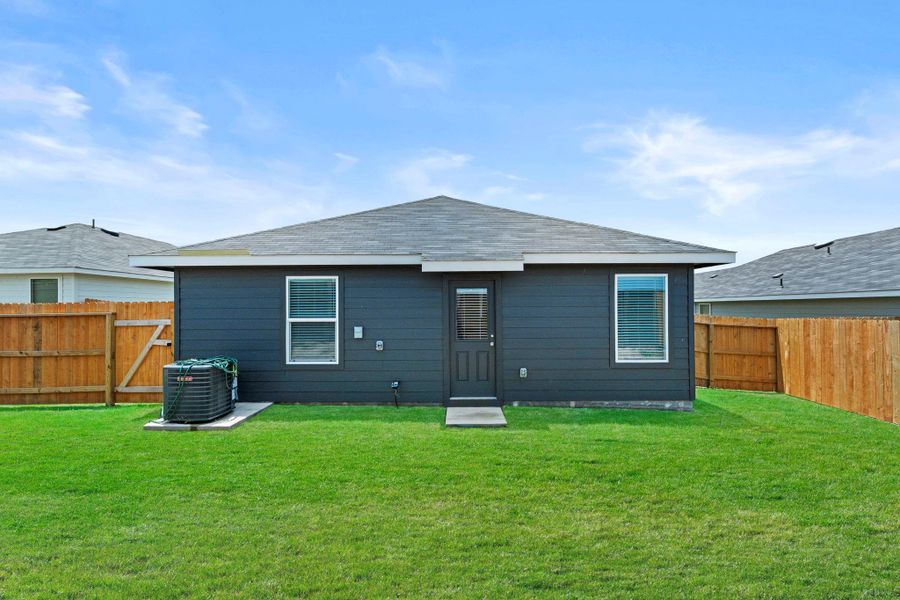 Exterior details and patio area of a home in Ladera, Luling (Image 16). Exterior details and patio area of a home in Ladera, Luling (Image 16).