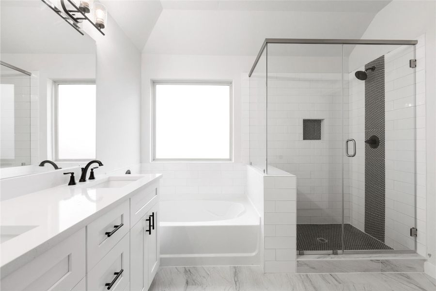 Furnished interior view inside a new home in Glendale Lakes, Rosharon (Image 7). Furnished interior view inside a new home in Glendale Lakes, Rosharon (Image 7).