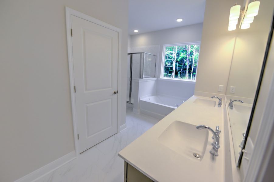Representative furnished interior of a home built from the Ludington by Center Park Homes in Central Estates, Summerville (Image 14).