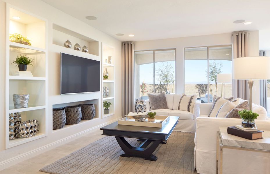 Representative furnished interior of a home built from the Refuge Final Opportunity by Del Webb in Sun City Anthem at Merrill Ranch, Florence (Image 13).