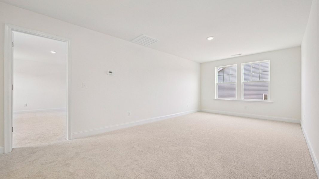 Representative furnished interior of a home built from the Juniper by DRB Homes in Sidney Creek Single Family, Zebulon (Image 16). Representative furnished interior of a home built from the Juniper by DRB Homes in Sidney Creek Single Family, Zebulon (Image 16).