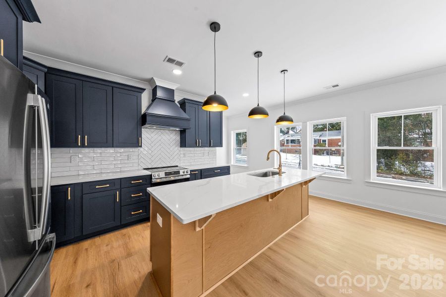 Furnished interior view inside a new home in , Charlotte (Image 38).