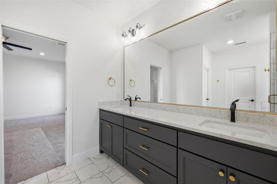 Furnished interior view inside a new home in , Boyd (Image 6).