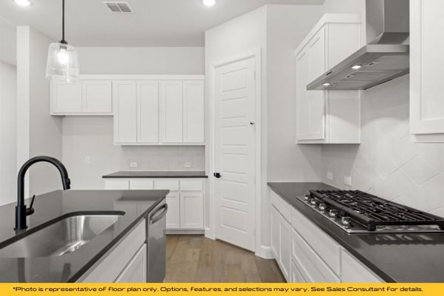 Representative furnished interior of a home built from the The Barbados by Stonefield Homes in The Highlands, Rockwall (Image 15).