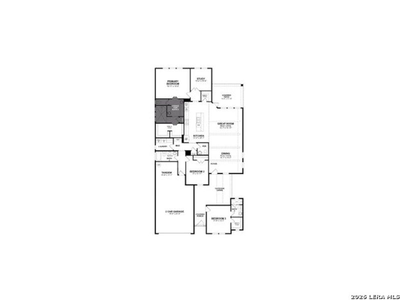 2D floor plan layout of this home in Cibolo Crossing, Universal City, TX (Image 2). 2D floor plan layout of this home in Cibolo Crossing, Universal City, TX (Image 2).