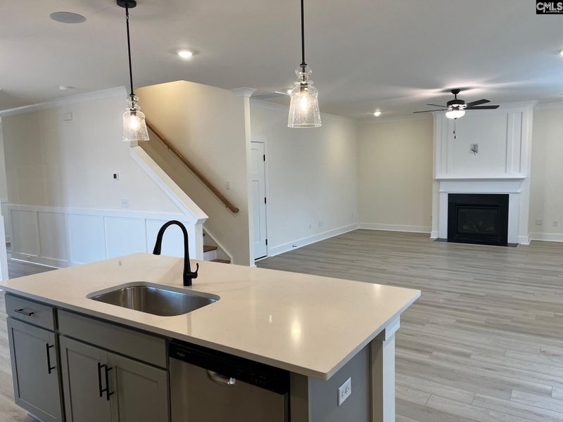 Furnished interior view inside a new home in Blythewood Farms, Blythewood (Image 7).