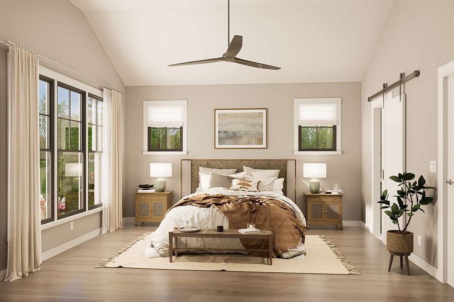 Furnished interior view inside a new home in Monarch Manor, Poolville (Image 8).