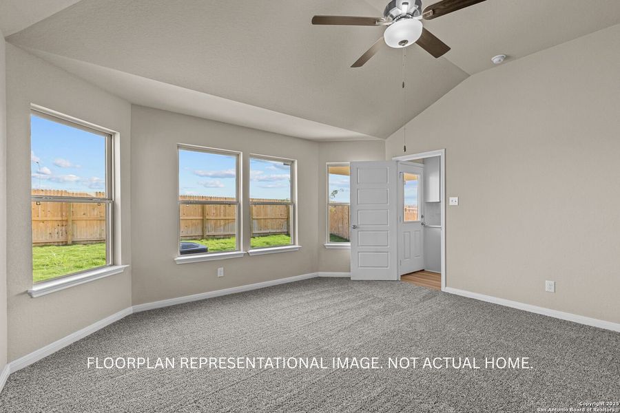 Spacious, unfurnished interior of a new home in Winding Brook, San Antonio (Image 21). Spacious, unfurnished interior of a new home in Winding Brook, San Antonio (Image 21).