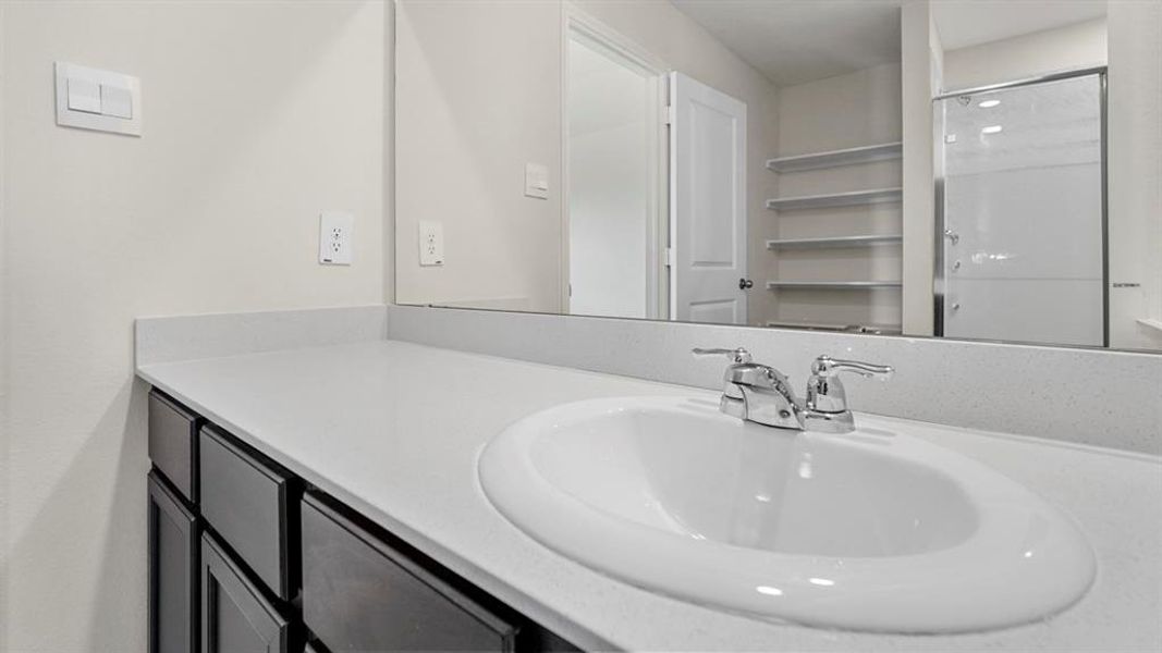 Close-up of interior finishes inside a home in Frontier Pointe, Princeton (Image 10).