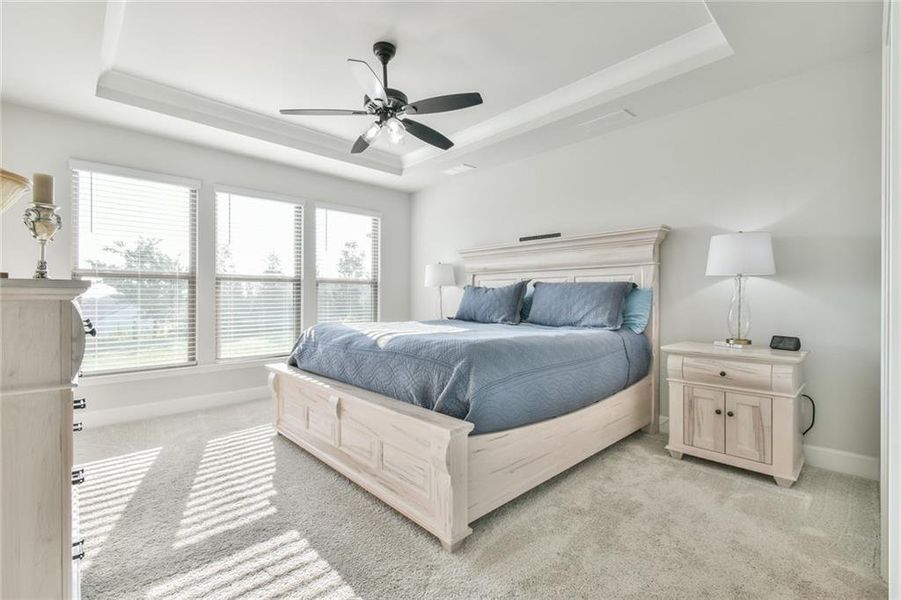 Furnished interior view inside a new home in , Hoschton (Image 28).