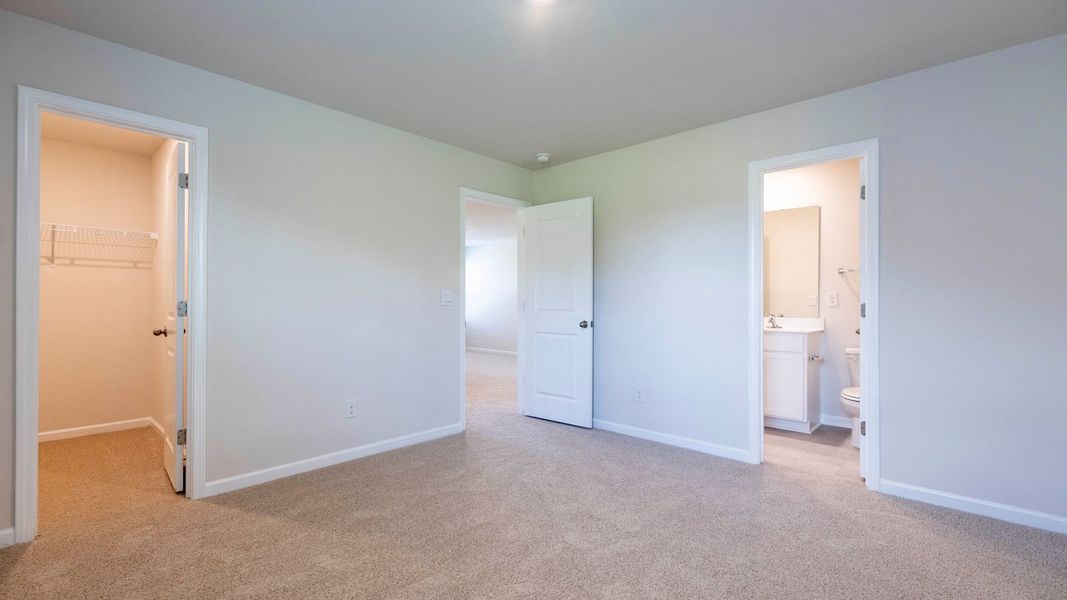 Spacious, unfurnished interior of a new home in Colly Farm, Stokesdale (Image 27). Spacious, unfurnished interior of a new home in Colly Farm, Stokesdale (Image 27).