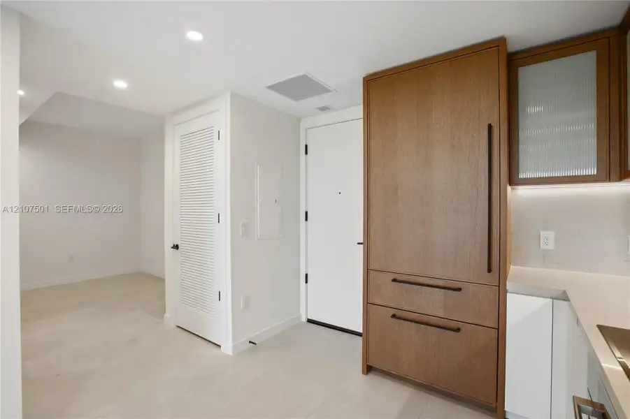 Furnished interior view inside a new home in , Miami (Image 11).