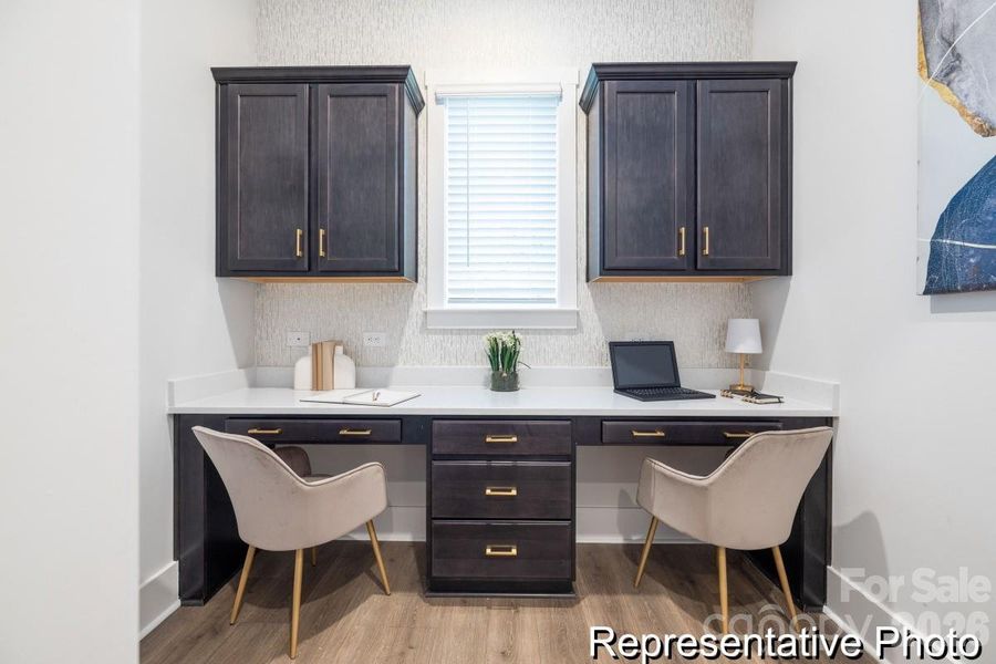 Furnished interior view inside a new home in , Statesville (Image 10).