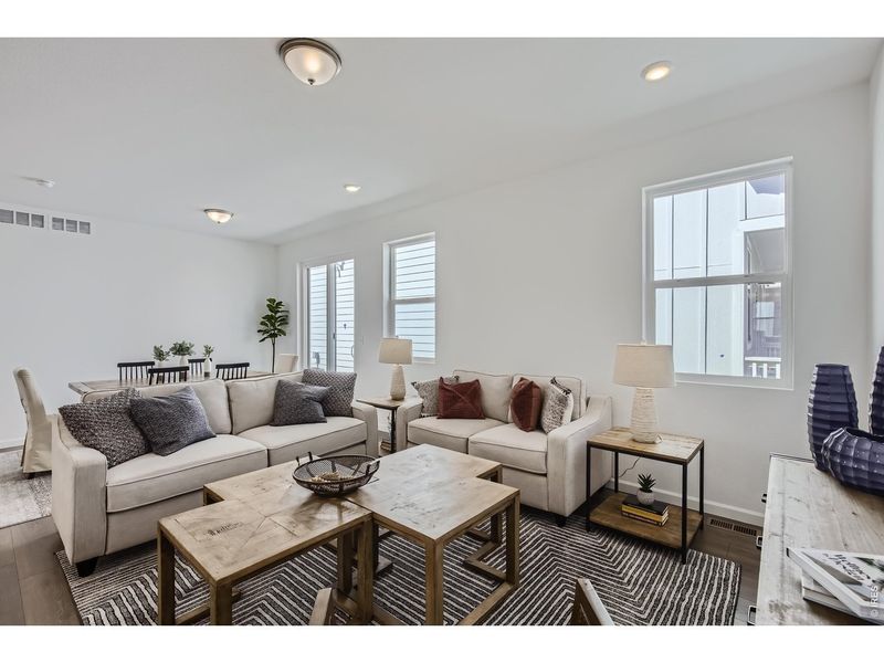 Furnished interior view inside a new home in Waterfield, Fort Collins (Image 7).
