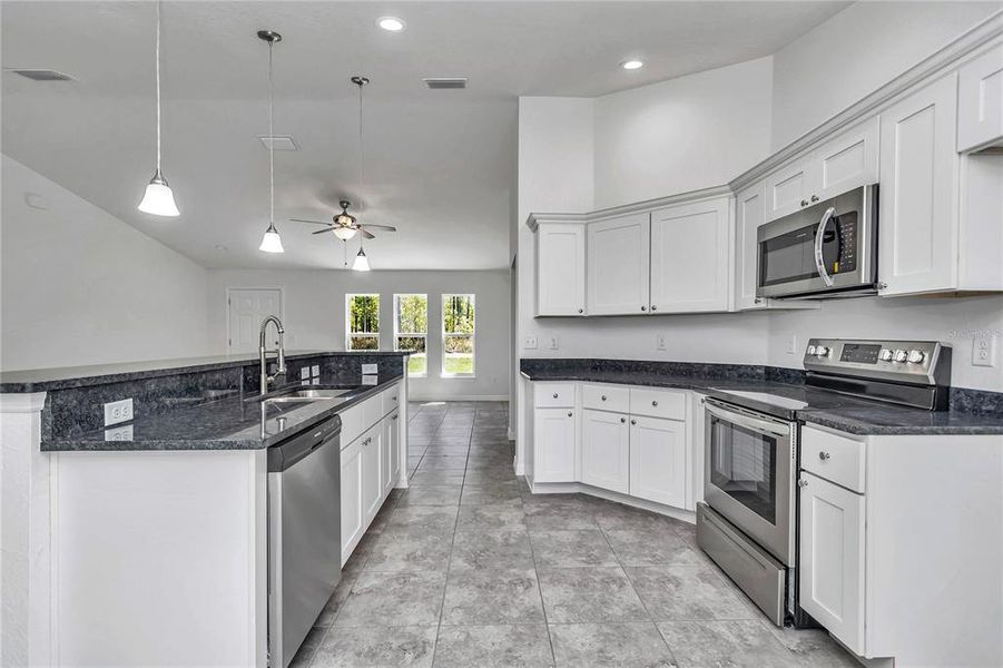 Furnished interior view inside a new home in , Summerfield (Image 2).