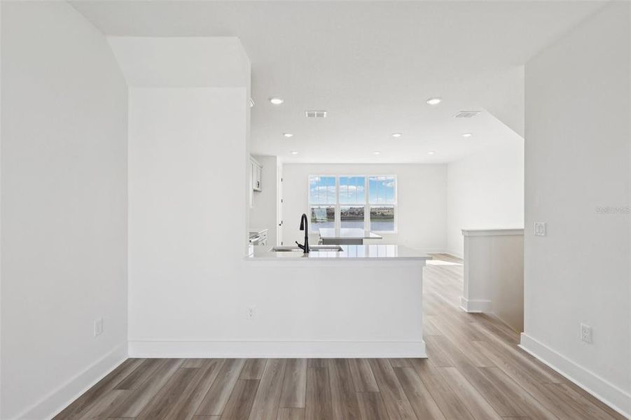 Spacious, unfurnished interior of a new home in Parkview at Hamlin, Winter Garden (Image 14). Spacious, unfurnished interior of a new home in Parkview at Hamlin, Winter Garden (Image 14).