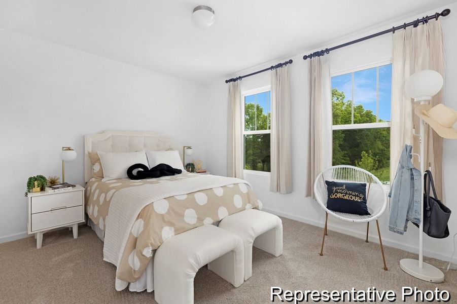 Furnished interior view inside a new home in Terrace at Border Creek, Winston-Salem (Image 19).