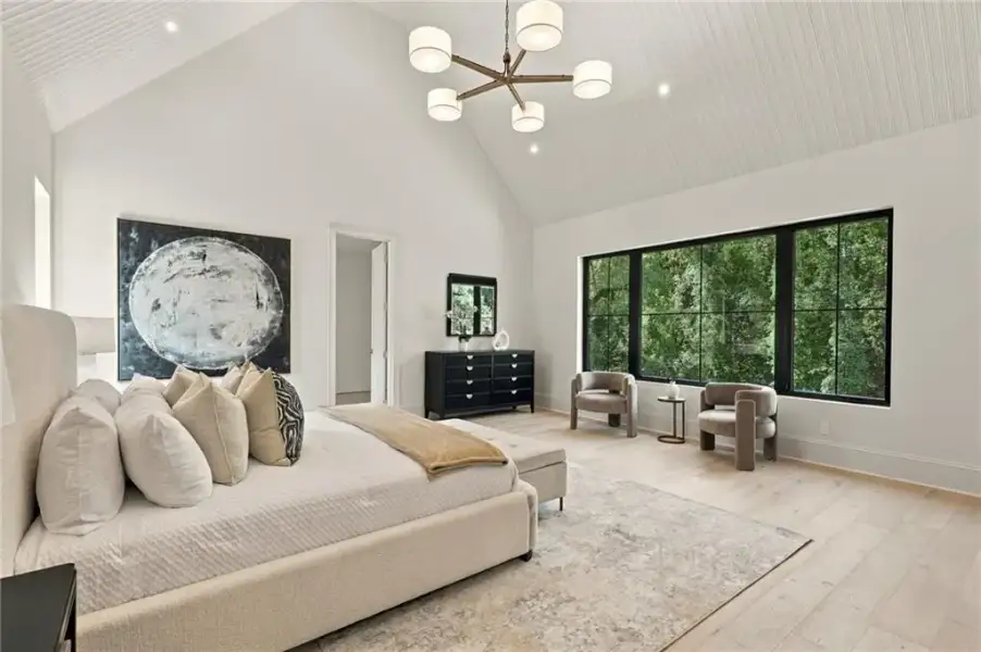 Furnished interior view inside a new home in , Sandy Springs (Image 10).