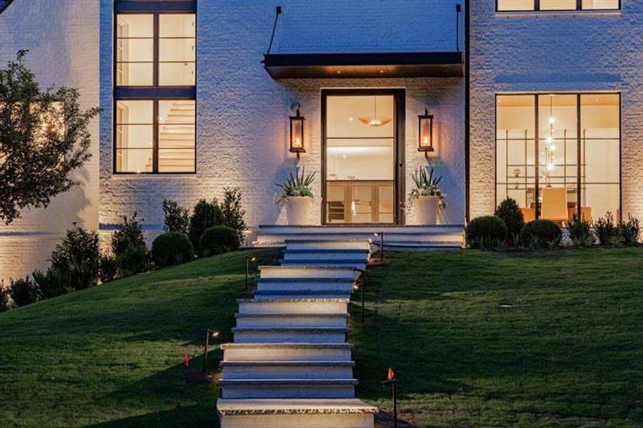 Exterior details and patio area of a home in , Atlanta (Image 48). Exterior details and patio area of a home in , Atlanta (Image 48).