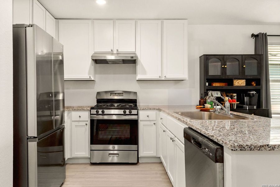 Furnished interior view inside a new home in Vista Point, San Antonio (Image 9).