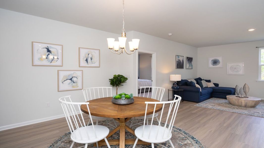 Representative furnished interior of a home built from the KERRY by D.R. Horton in Lochaven, Conway (Image 26).