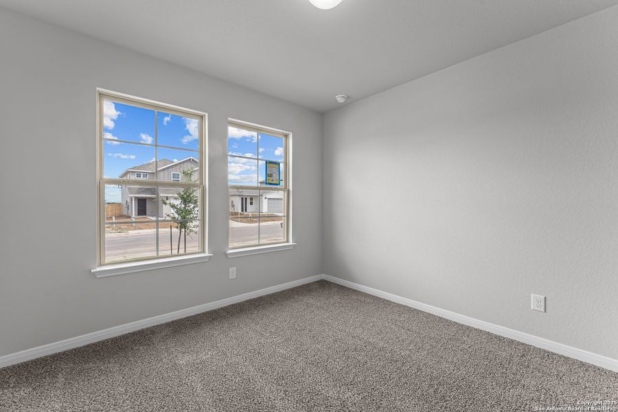 Spacious, unfurnished interior of a new home in Meadows at Clear Springs, New Braunfels (Image 24). Spacious, unfurnished interior of a new home in Meadows at Clear Springs, New Braunfels (Image 24).