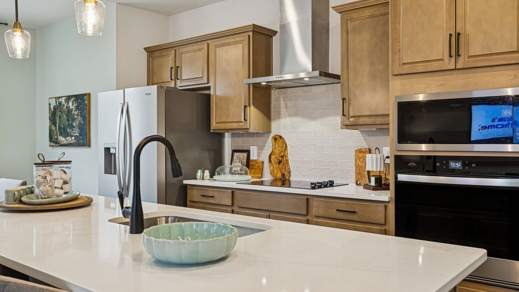 Furnished interior view inside a new home in Reserve at Hickory Ridge, Columbia (Image 25).
