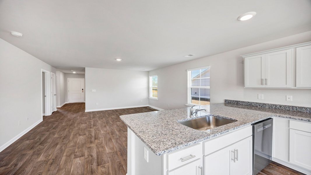 Furnished interior view inside a new home in The Park at Wilkinson, Orangeburg (Image 16).